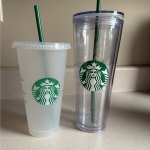 Starbucks cups